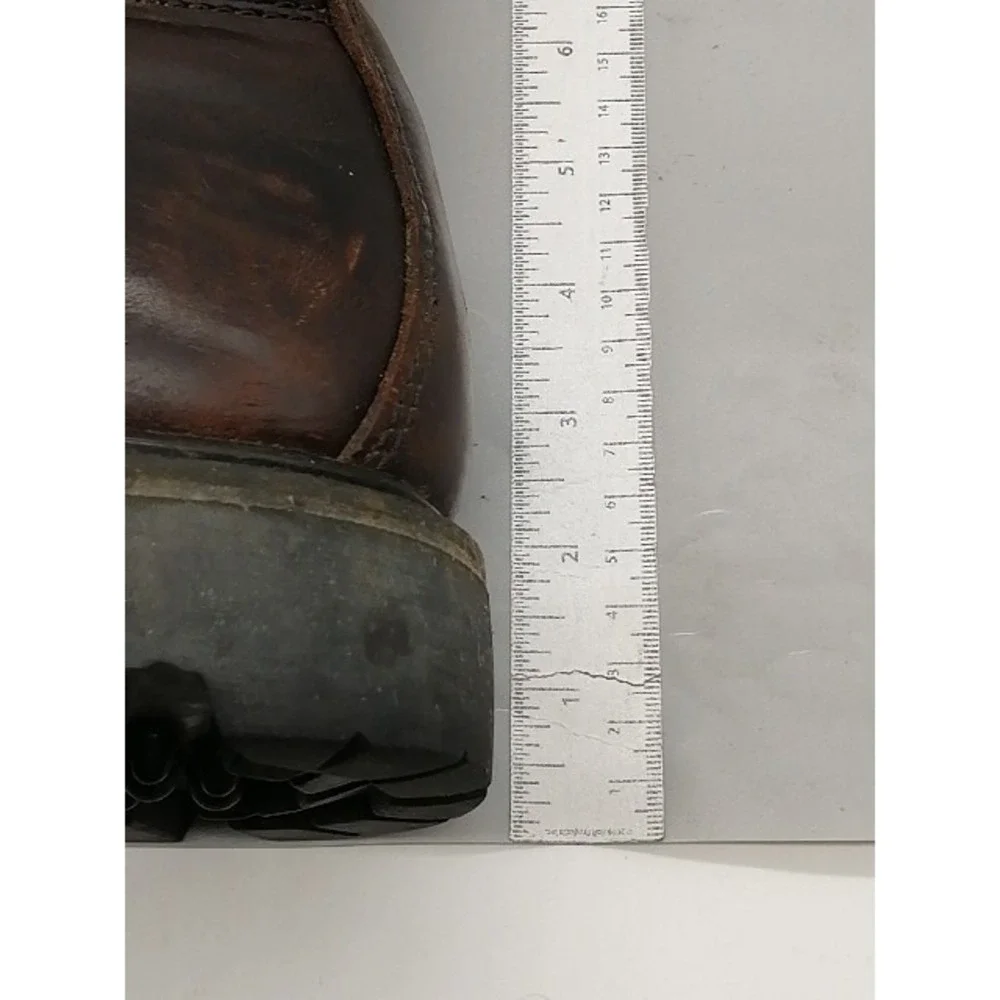 Irish Setter Boots Mens Brown 8EE Work Shoe Vibram Thinsulate Safety Toe 896